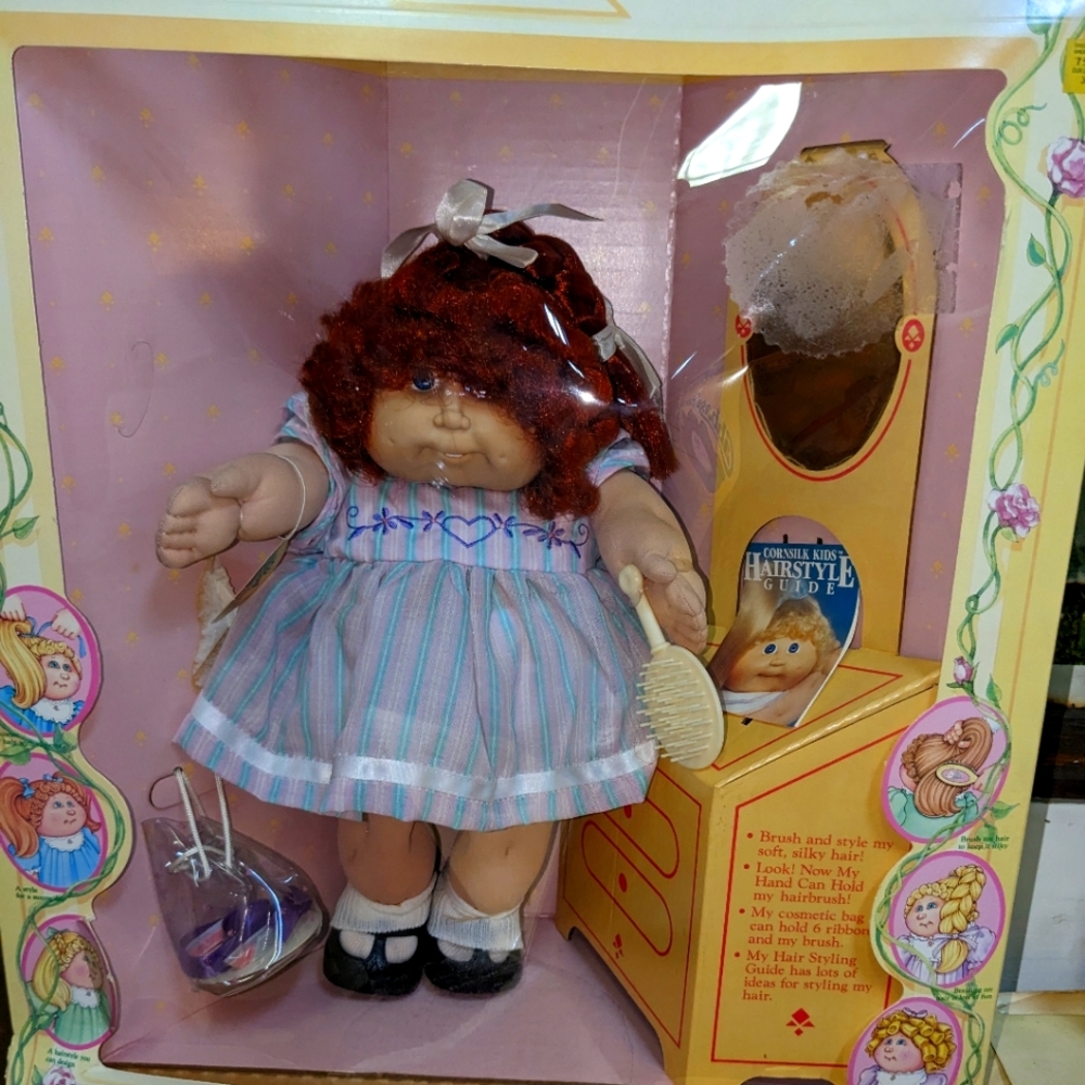 Red Hair CPK doll, Cornsilk, Good condition.